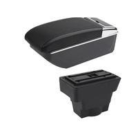 RORVECQ Reposabrazos Para Opel Para Astra J Compartimento Central De Almacenamiento Piezas De Repuesto Para Coche(B2 línea negra SIN USB)