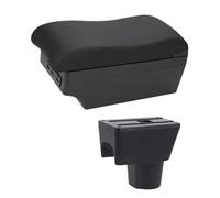 RORVECQ Reposabrazos Para R&enault Para Dacia Para Duster 2 2010-2019 2011 2012-2018 Reposabrazos Consola Almacenamiento Accesorios USB(D2 Red Line)