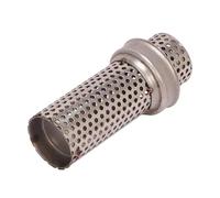 RORVECQ Silenciador De Escape Universal De 51 Mm Y 60 Mm DB Killer Extraíble Eliminador De Ruido Acero Inoxidable Para Motocicleta(50.8mm*100mm)