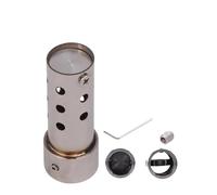 RORVECQ Silenciador De Escape Universal Para Motocicleta De 20mm/30mm/51mm/60mm Con Deflector DB Killer Extraíble. Se Puede Insertar Un Silenciador(20mm)