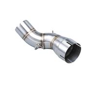 RORVECQ Silenciador De Tubo De Enlace Central Para B&MW R1200 R1200GS ADV Para Adventure R1200GSA 2013 2014 2015 2016 2017 2018 2019