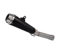 RORVECQ Silenciador De Tubo Intermedio Con DB Killer Adaptador De Escape Para B&MW F900R F900XR 2020 2021 2022 2023 2024 2025(NEGRO)