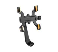 RORVECQ Soporte de Teléfono Bicicleta Aleación de Aluminio 4 Garras 360° Giratorio Ajustable Universal(Rearview Mirror)
