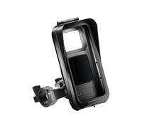 RORVECQ Soporte Teléfono Bicicleta Moto IP67 Impermeable Diseño Doble Tubo ABS Anti-Niebla Pantalla Terreno Montañoso Soporte Seguro