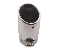 RORVECQ Tapa De Silenciador Trasero Para Mazda Cx-3 Cx-4 Cx-5 Para Atez A6l Boquilla De Acero Inoxidable(Plata)