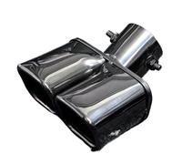 RORVECQ Tubo Escape Coche Para Suzuki Para Swift Para Vitra Acero Inox Decorativo(NEGRO)