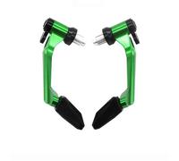 RORVECQ Universal para Benelli TRK 502 para Leoncion 250 BJ750 TNT25 899 125 135 para Torado 125 tre 1130K Guardamanos para Motocicleta 17-22 Mm Protector Anticaídas(Verde)