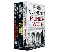 Rory Clements 3 Books Collection Set (Munich Wolf [Hardcover], The English Führer, The Man in the Bunker)