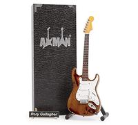 Rory Gallagher: 1961 Guitarra - Réplica de guitarra en miniatura - Regalos musicales - Hecho a mano ornamental escala 1/4