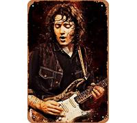 Rory Gallagher - Cartel de metal retro de estaño, estilo vintage, bar, hogar, cocina, cueva, cafetería, decoración de pared, 20 x 30 cm