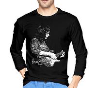 Rory T-Shirts Gallagher - Camiseta de manga larga para hombre, camiseta gráfica de algodón casual, Negro, 54