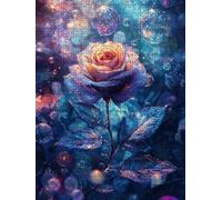 Rosa Bubble Puzzle 5000 Piezas, Rompecabezas Adultos Puzzle, Desafiante Puzzles de Decoración Juego de, Entretenimiento Juego Educativo para Toda la Familia, para Regalo Decoración DX0YL7-752