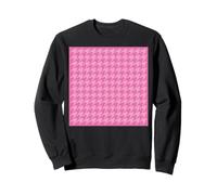 Rosa clásico, patrón de pata de gallo, pata de gallo Sudadera