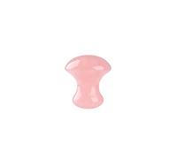 Rosa cuarzo rosa jade masajeador rodillo gouache conjunto piedra cristal natural gua sha tablero rodillo belleza herramienta, tipo 9
