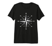 Rosa DE LOS Vientos NÁUTICA, #LeoPepeDesign, Camiseta Premium