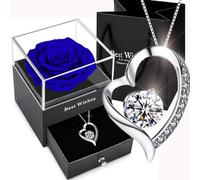 Rosa Eterna Natural Preservada ,Forever Bloom Rosa Real，Regalo de Rosas Romántico con Mujer día Madre San Valentín Navidad Compromiso Matrimonio Aniversario Cumpleaños Acción de Gracias Nochebuena