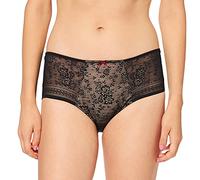 Rosa Faia Fleur Deep Brief Braguita, Opaco, Negro, 48 para Mujer