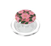 Rosa Flor Botánica Bold Floral PopSockets PopGrip para MagSafe