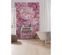 Rosa Floral Foto Papel Pintado 2.4x1.8m Flores Pared Cubierta Niña Habitación