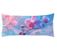Rosa Funda Cojin 50 x 150cm Funda Almohada PúRpura Protector Almohada Cervicales y Cuello Cojines Cama Protector de Almohadas, Embarazada Hombros Cuello Apoyo, para Almohadas de Verano Kl-158