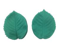 Rosa Hojas Presione el Molde de Silicona en Forma de Moldes Decoración de la Torta Pasta de Azúcar por Hoja 8x6.3cm Espesor Alrededor de 1 cm