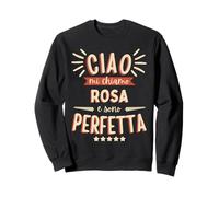 Rosa Idea Regalo Personalizzata Amica Nome Divertente Sudadera