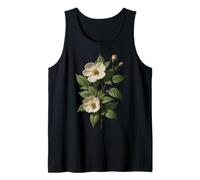 Rosa laevigata Arte Botánico Vector Camiseta sin Mangas
