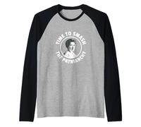 Rosa Luxemburgo - Hora de Aplastar el patriarcado Camiseta Manga Raglan