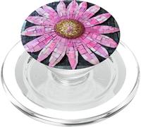 Rosa Margarita Flor Floral Patron Impresion PopSockets PopGrip para MagSafe