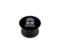 Rosa o Azul Grandma Loves You Heart Gift Design Family PopSockets PopGrip Adhesivo