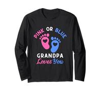 Rosa o Azul Grandpa Loves You Manga Larga