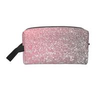 Rosa Oro Rosa Brillo, Bolsa de Maquillaje Bolsa de cosméticos Bolsa de artículos de tocador de Viaje portátil Organizador de Bolsa de Maquillaje