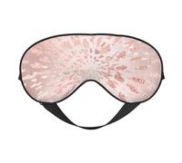 Rosa Oro Rosa Rubor Trazos Dorados Rayas Brillo, Cubreojos completos Antifaz bloqueador de luz Antifaz para dormir Antifaz suave con los ojos vendados Noche