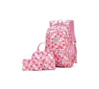 (Rosa pequeña) Mochilas escolares para adolescentes, niñas, mochilas escolares de gran capacidad, mochilas