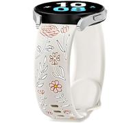 Rosa Pulsera de Repuesto Silicona para Garmin Approach S50/S44/S42/S40/S12/J1, 20mm Deporte Brazalete Correa para Garmin Forerunner 570 42mm/55/158/165/245/645