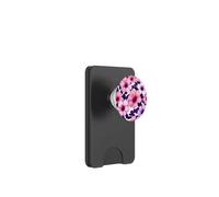 Rosa Púrpura Hibisco Floral Flores Bold Floral PopSockets PopWallet para MagSafe
