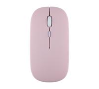 (Rosa) Ratón inalámbrico Bluetooth para iPad Samsung Huawei Lenovo MiPad Android Windows Tablet Batería