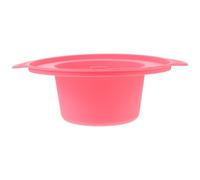 Rosa Recipiente de Silicona para Cera, 400ml Repuesto | Uso Wax Warmer y Wax Beans, para Depilación Profesional, Salón de Belleza, Limpieza Sencilla