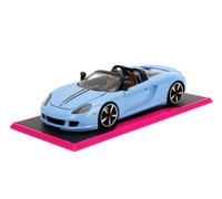 Rosa Resbalones 1:24 W6 Porsche Carrera Gt Die-Cast Coche, Juguete para Niños Y