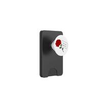 Rosa roja con cita Eres hermosa Hombres Mujeres Adolescentes PopSockets PopWallet para MagSafe