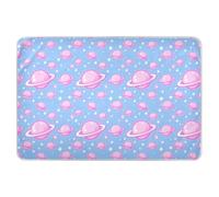 Rosa romántico lindo planeta universo cambiador cubre resistente al agua potty entrenamiento cubierta a prueba de fugas secado rápido viaje para bebé bebé, 52" L x 34" B