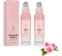 Rosa Suave - Aceite Perfumado Corporal, Perfume Floral en Roll-on, 10 ml, Extracto Vegetal con Fórmula de Larga Duración, Accesorio Ideal para Viajes, Bodas y Fiestas