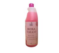 Rosa Talco - Fregasuelos, Cleaner, floor cleaner, cleaning liquid, Lavanya, concentrado, más de 50 fregados, ritual, elegancia,Rose, Rose Cleaner, Multiusos, Usefull, 1 litro