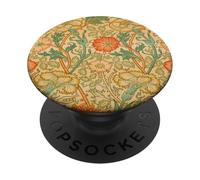 Rosa y Rosa - Diseño Art Nouveau de William Morris PopSockets PopGrip Adhesivo