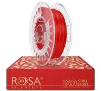 Rosa3D - Filamento de TPU (1,75 mm, para impresora 3D, bobina roja de 0,5 kg, Flex 85A)