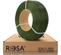 ROSA3D PLA Filamento de 1,75 mm para impresoras 3D, Verde Militar Refill 1kg