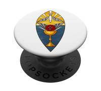 Rosacruz Sello del Grial Rose Cross PopSockets PopGrip Adhesivo