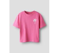 Rosado Algodón Orgánico Camiseta