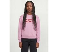 Rosado Cotton/Recycled/Polyester Sudadera Con Texto Girls 164 EU