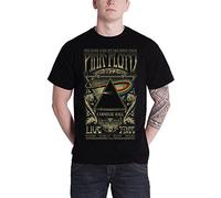 Rosado Floyd T Shirt Live at Carnegie Hall 1972 Póster Oficial de los hombres